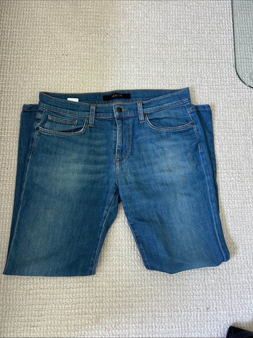Joe's Jeans “The Brixton” Men's Blue Straight-Leg Denim waist 34